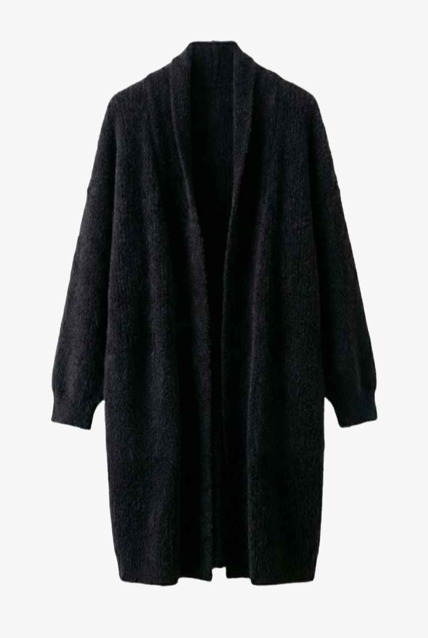 Open Neckline Cardigan