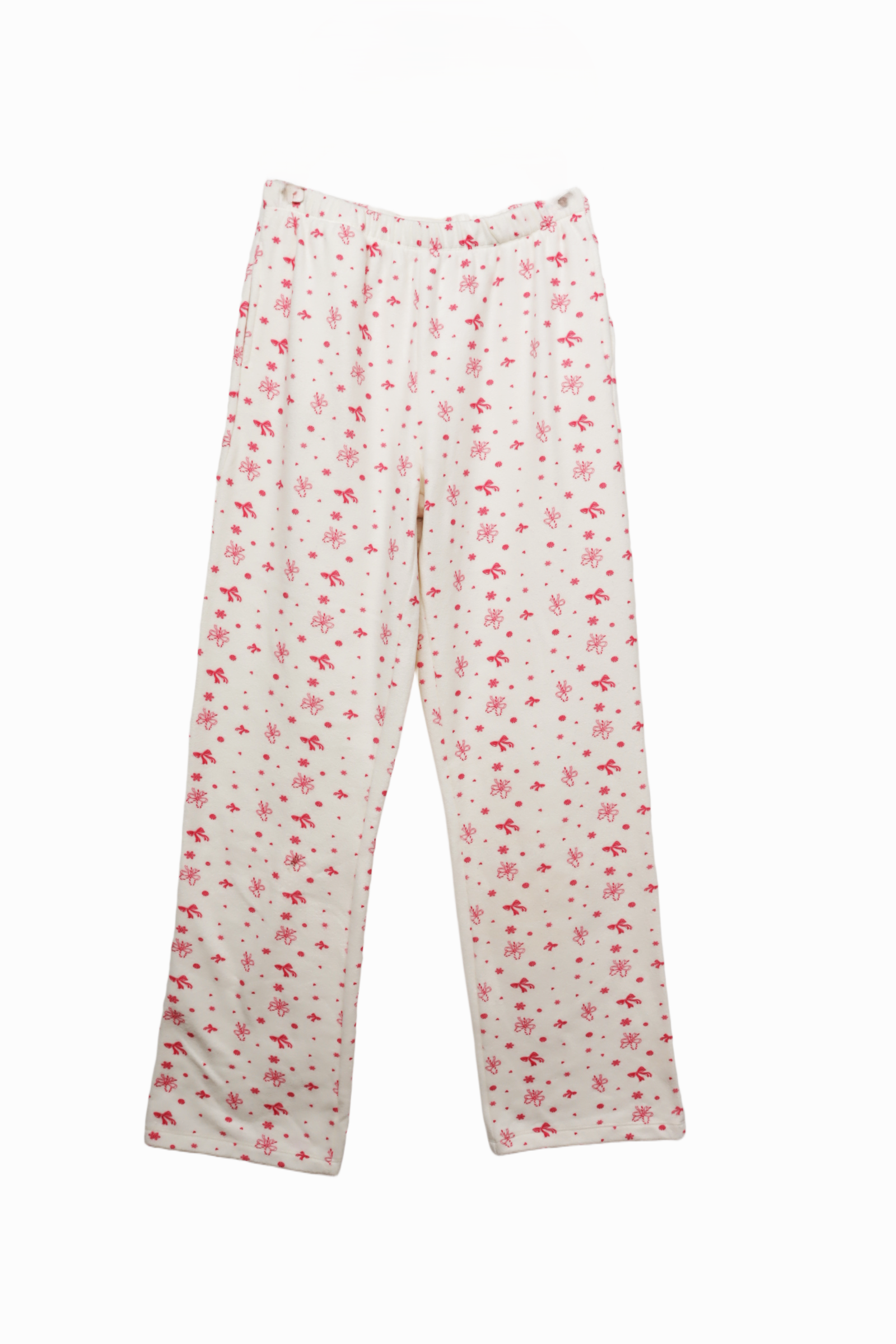 Henley Neck Printed Pyjama Set