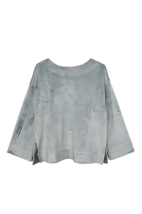 Velvet Long-Sleeve Pyjama Set