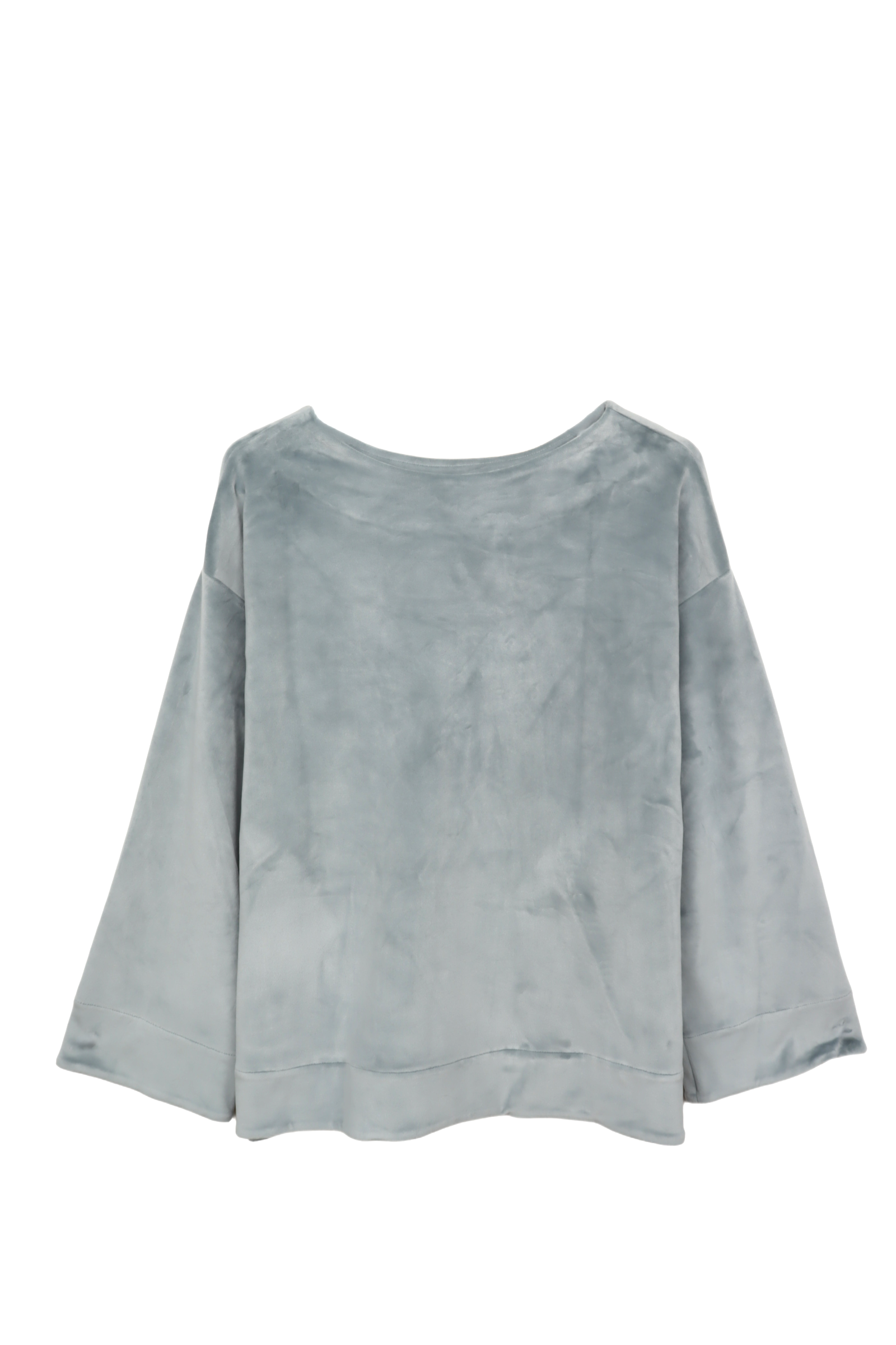 Velvet Long-Sleeve Pyjama Set