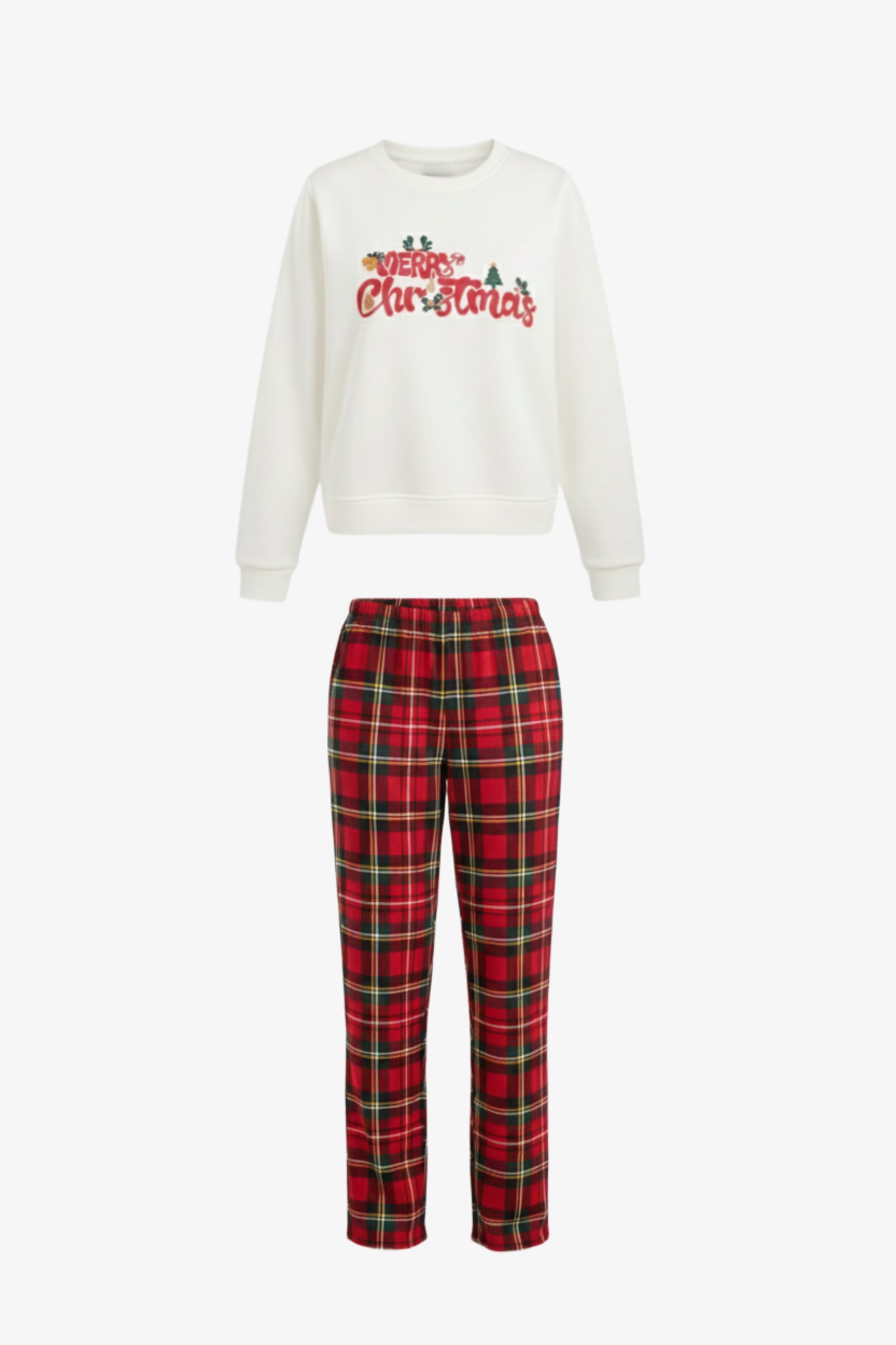 Christmas Plaid Pyjama Set