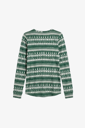 Henley Neck Pyjama Set