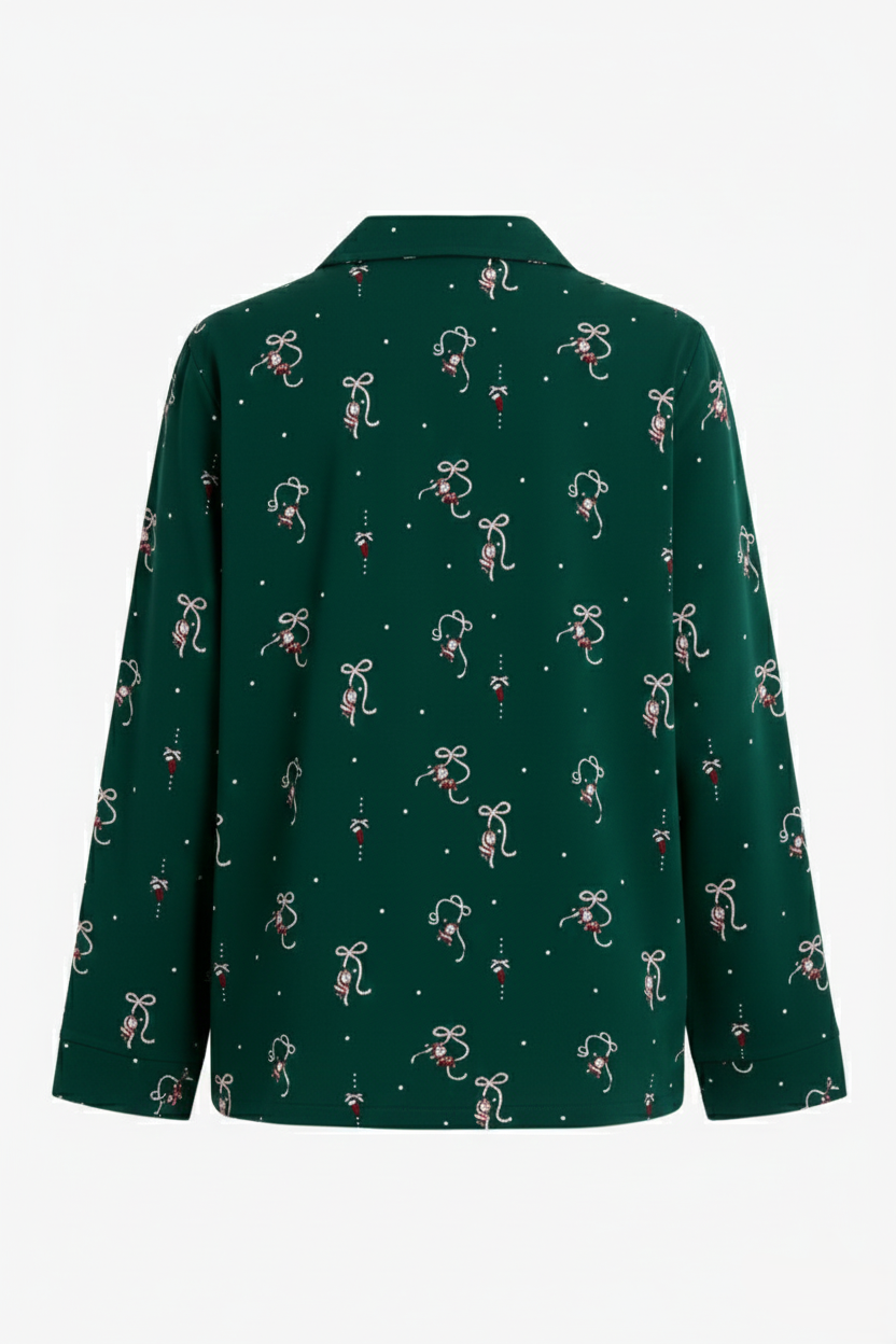 Classic Button-Down Pyjama Set