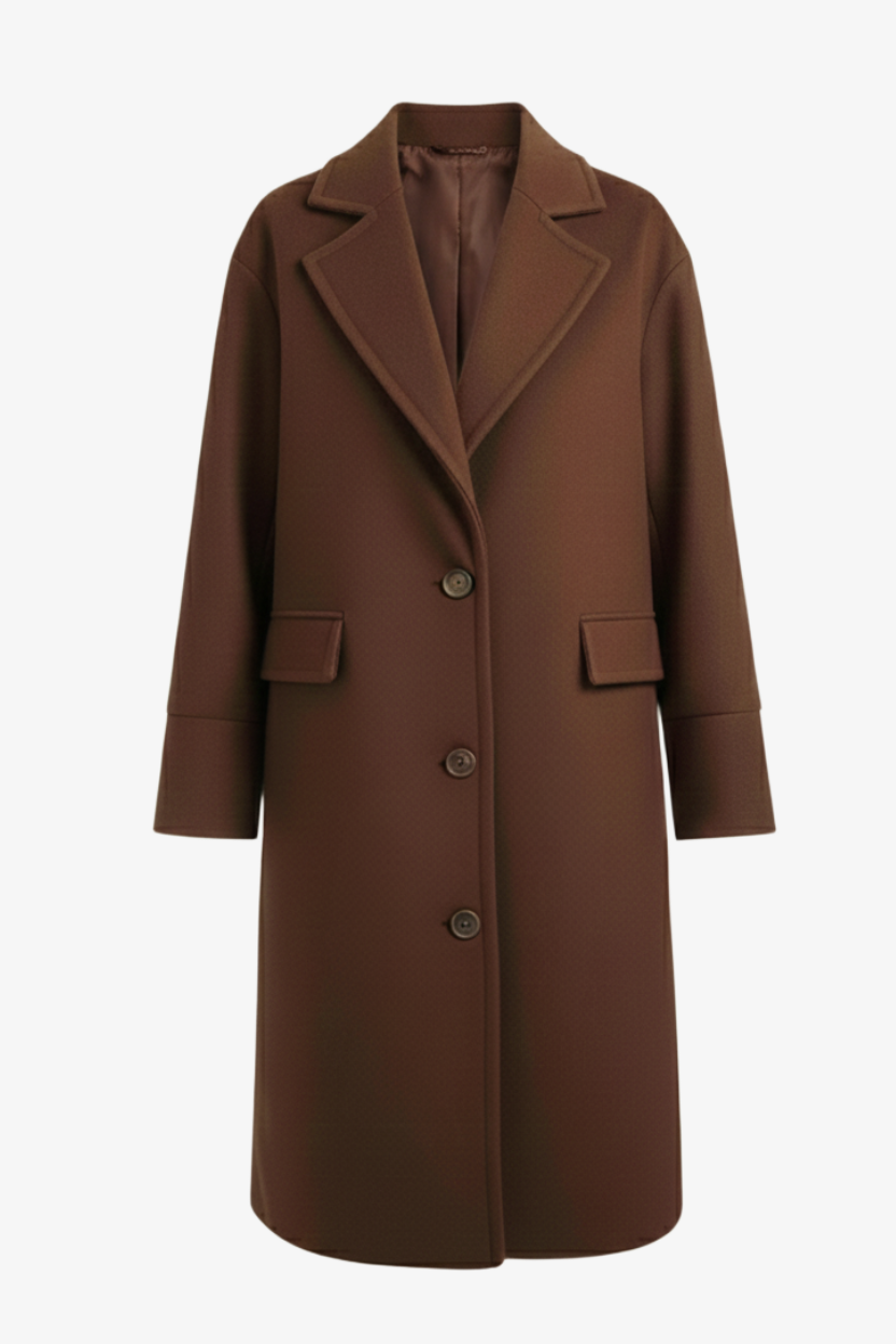 Notch Collar Coat