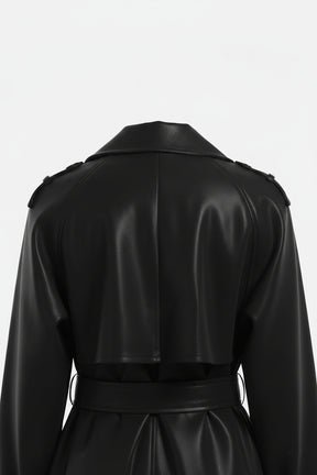 Leather Trench Coat