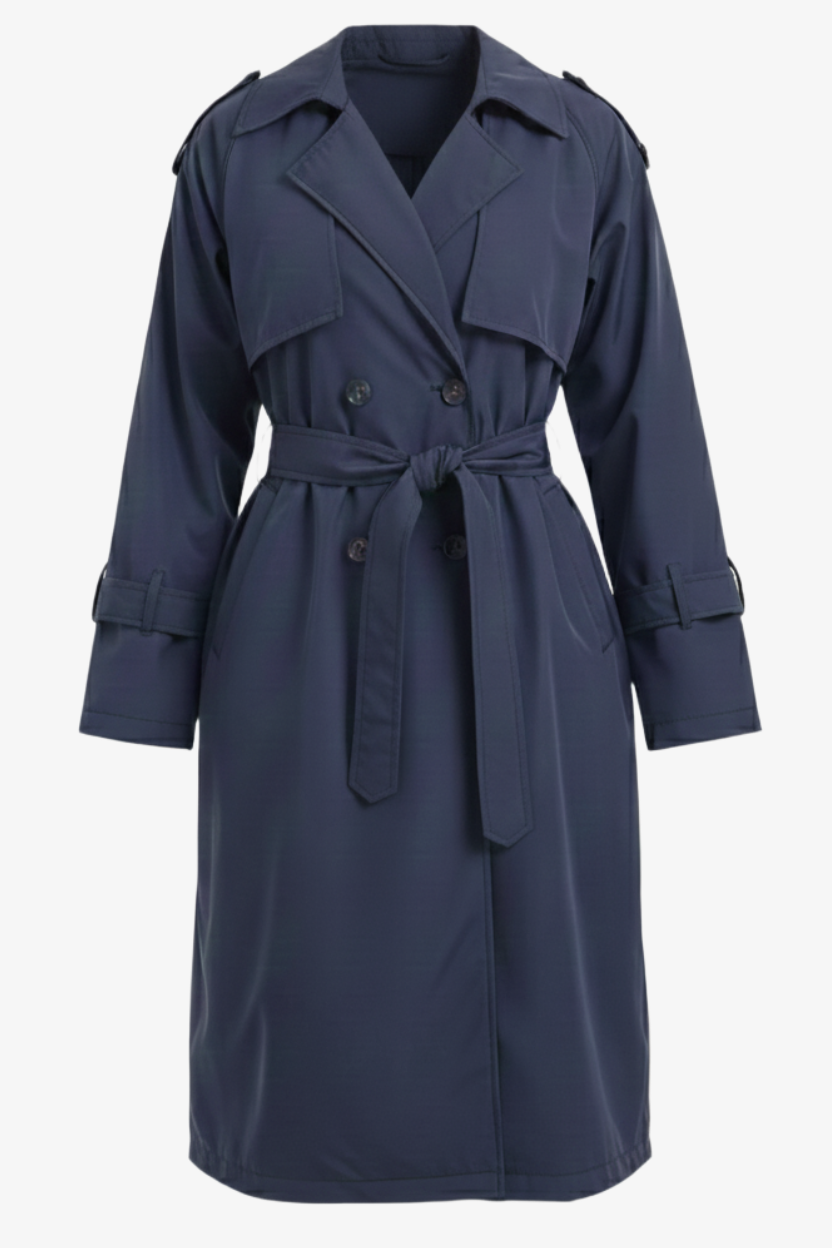 Double-Breasted Trench Coat