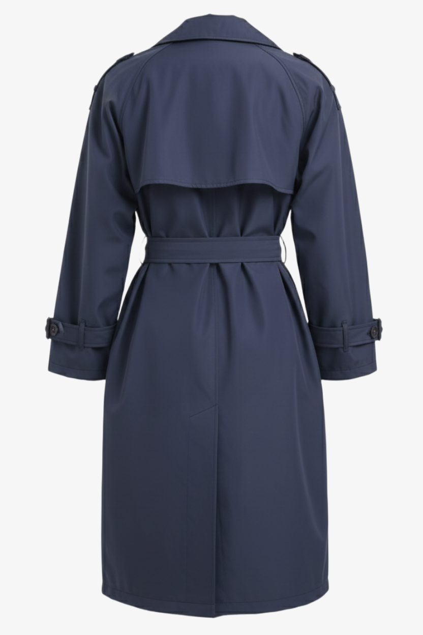 Double-Breasted Trench Coat