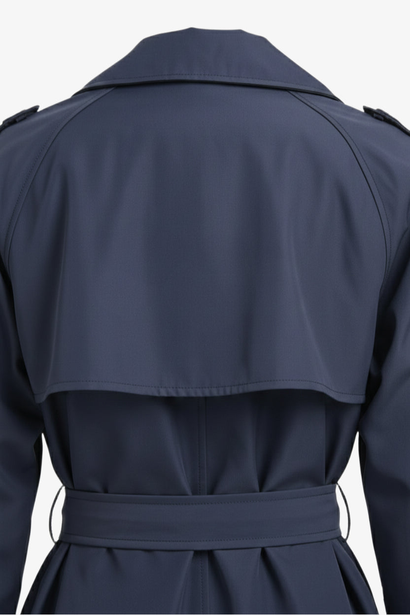 Double-Breasted Trench Coat