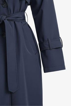 Double-Breasted Trench Coat