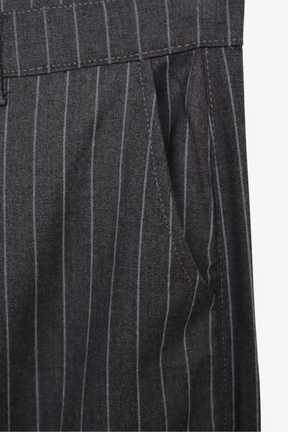 Striped Wide-Leg Pants