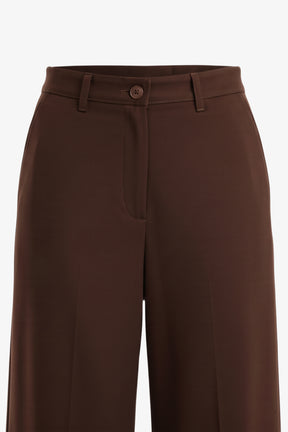 Wide-Leg Straight Cut Pants