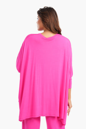 Asymmetrical Lounge Poncho