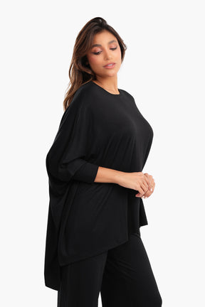 Asymmetrical Lounge Poncho