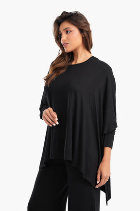Asymmetrical Lounge Poncho