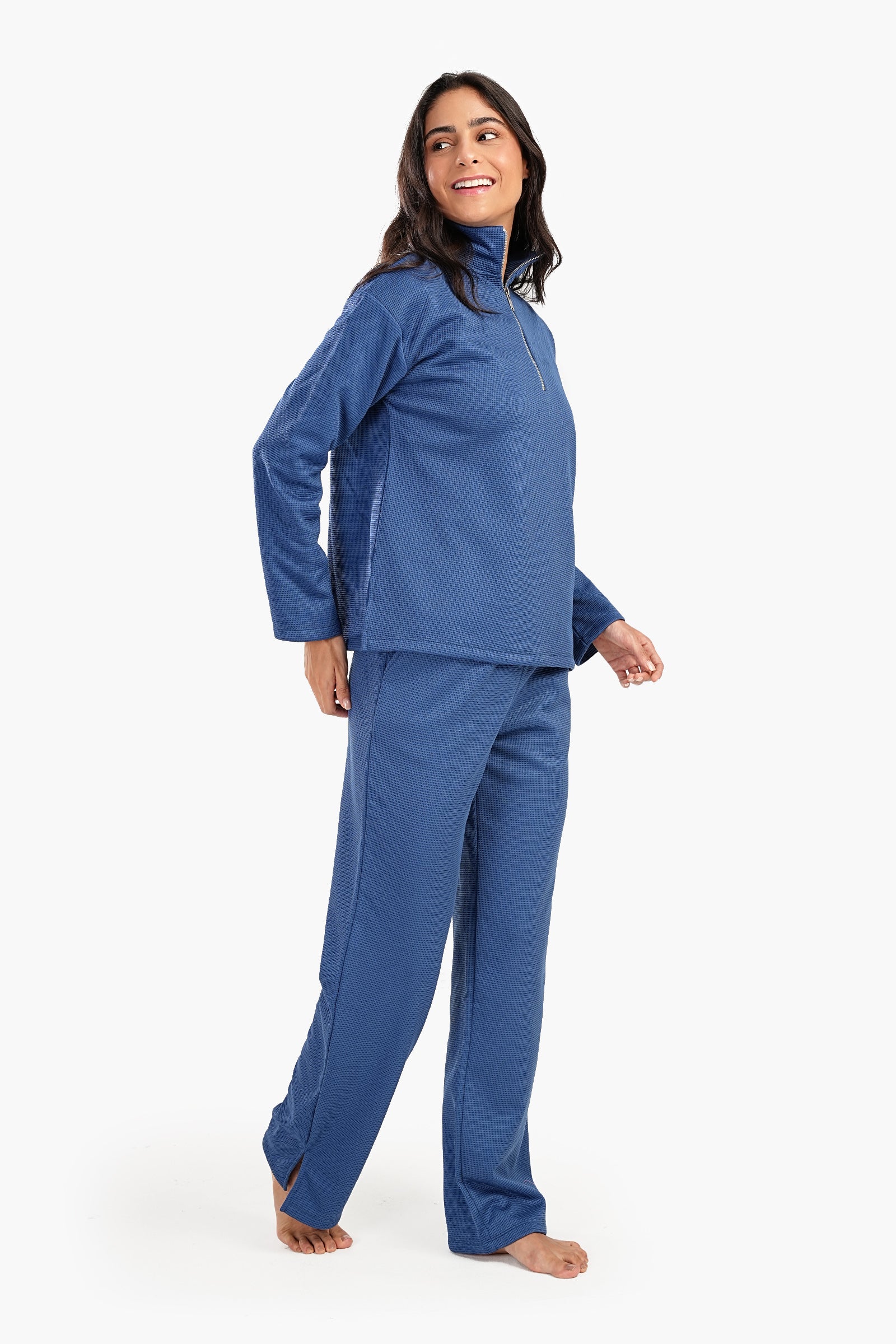 Light Indigo Milton Pyjama Set