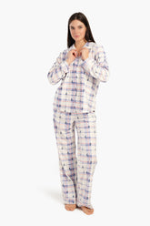 Checkered Snoopy Pyjama Set