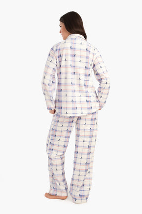 Checkered Snoopy Pyjama Set