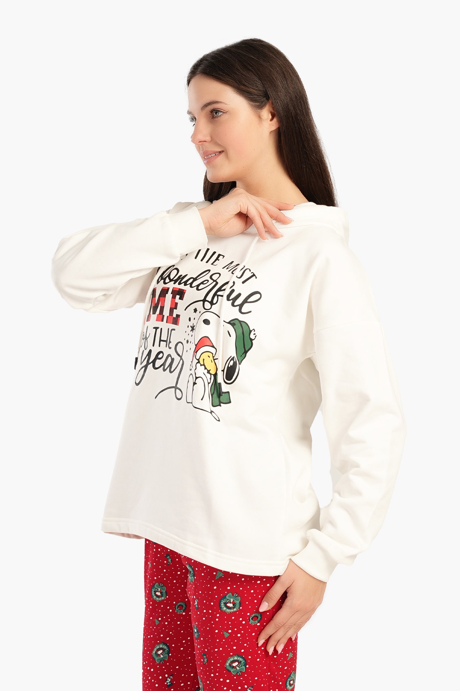 Christmas Snoopy Pyjama Top