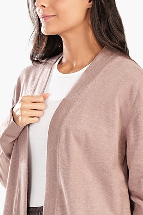 Drop Shoulder Trico Cardigan