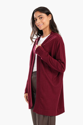 Drop Shoulder Trico Cardigan