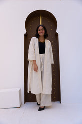 Crinkle Linen Kimono