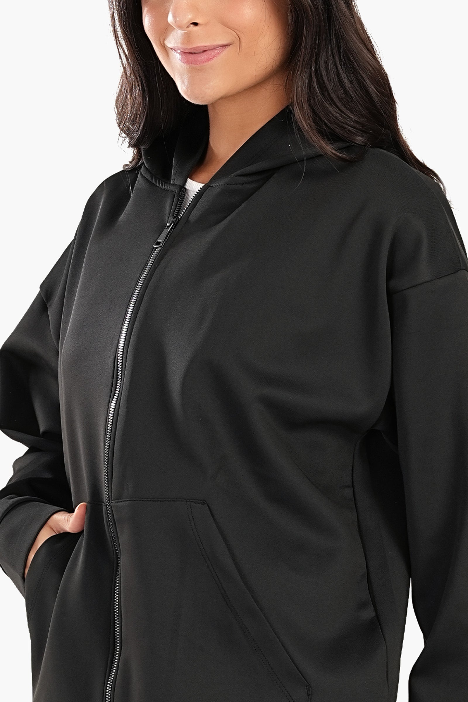 Lounge Jacket with Hoodie