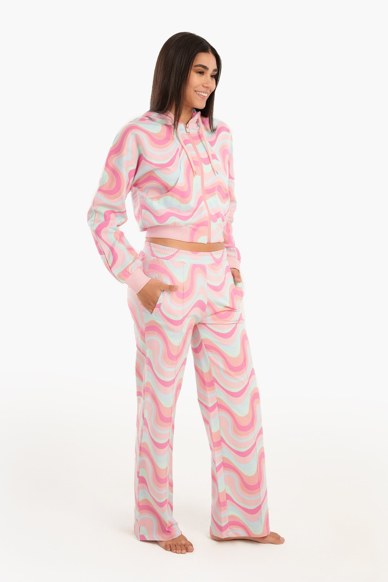 Cotton Candy Pattern Pyjama Set