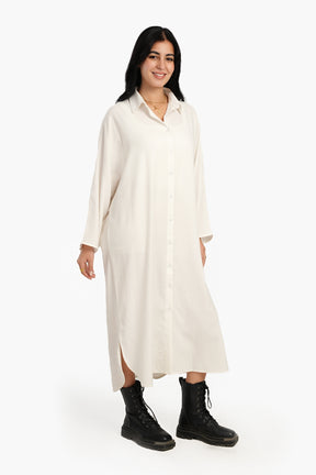 Midi Lounge Shirt Dress