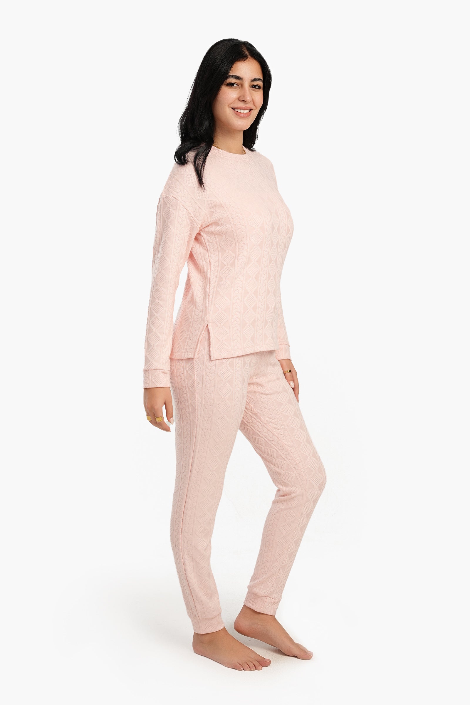 Jacquard Matching Pyjama Set