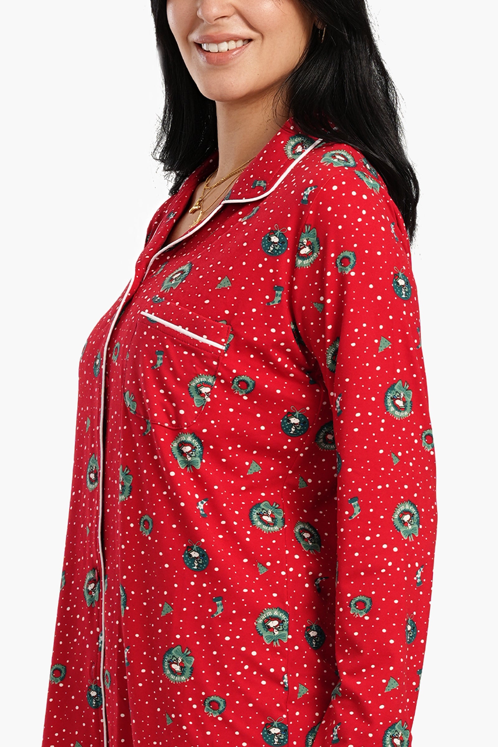 Red Christmas Night Shirt