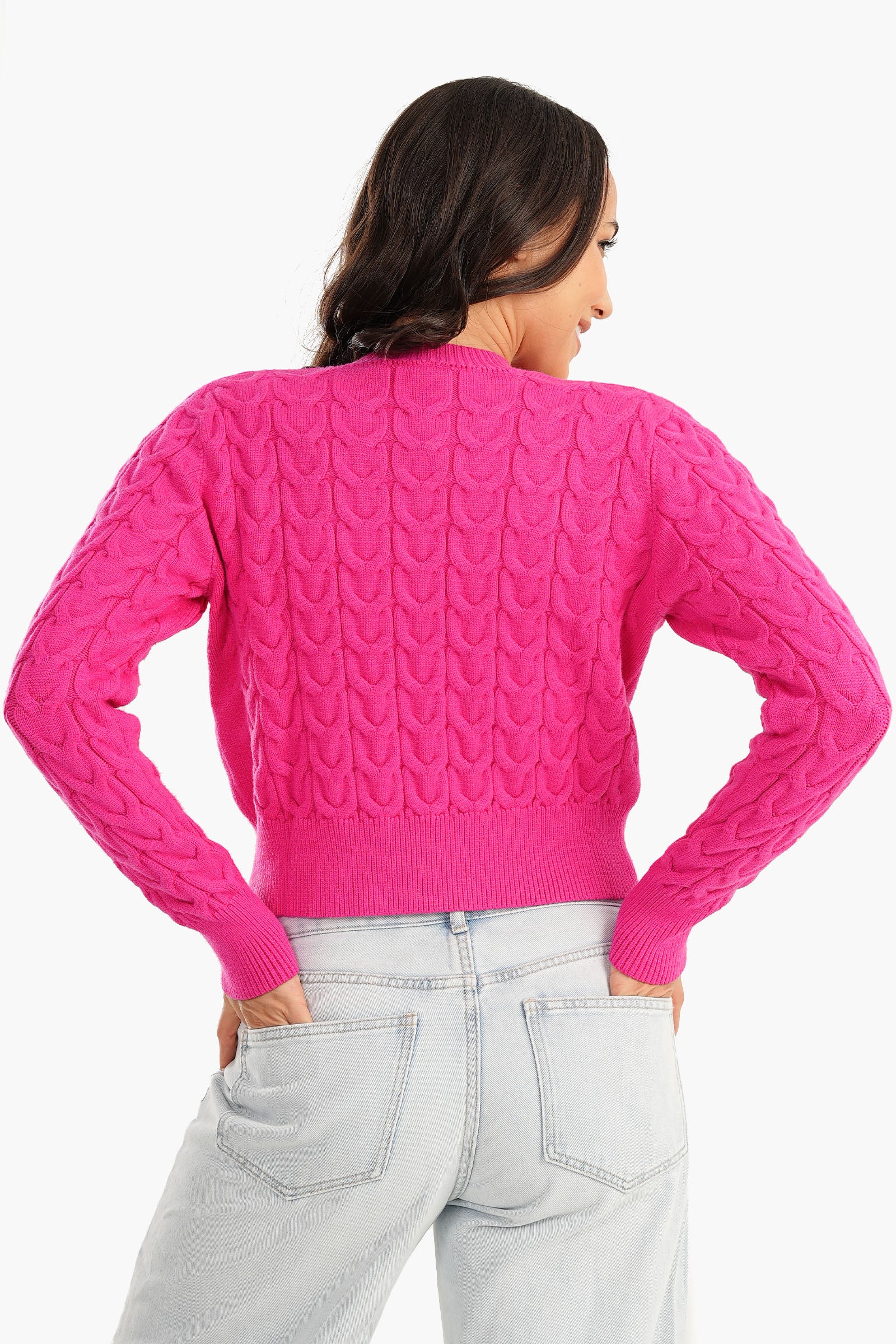 Snug Fit Cropped Pullover