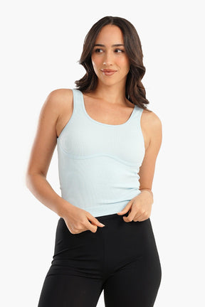Top with Back Round Neck - Carina - كارينا