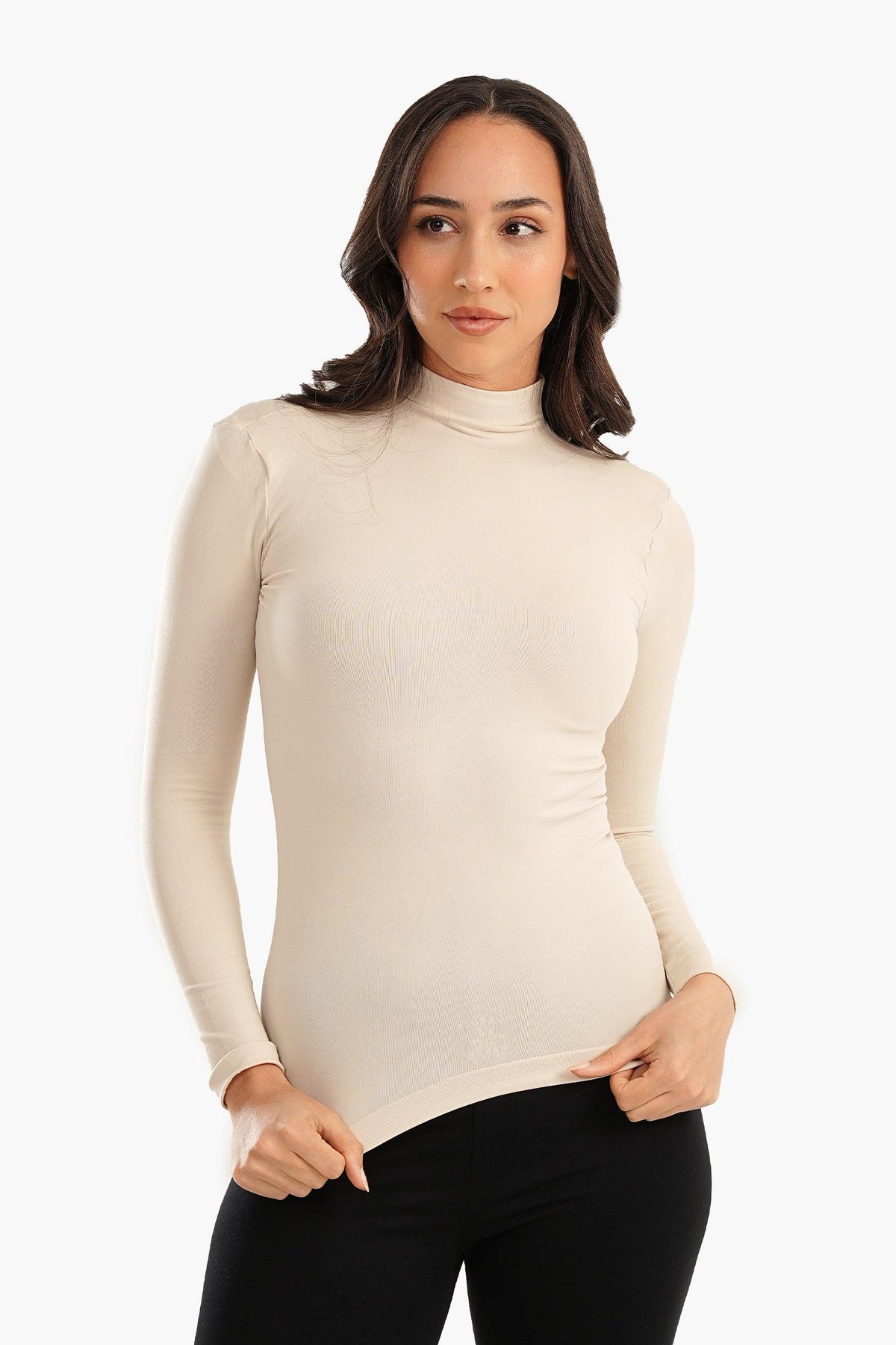 Microfiber Long Sleeves Top - Carina - كارينا