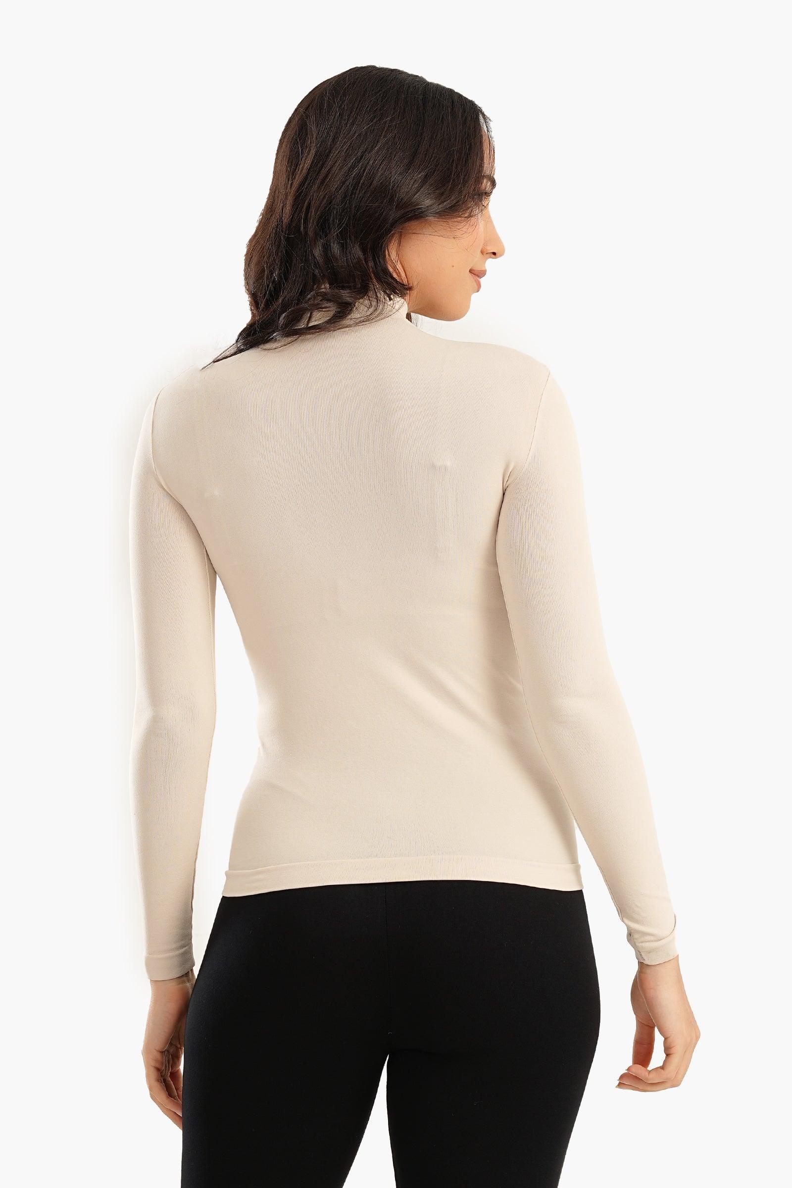 Microfiber Long Sleeves Top - Carina - كارينا