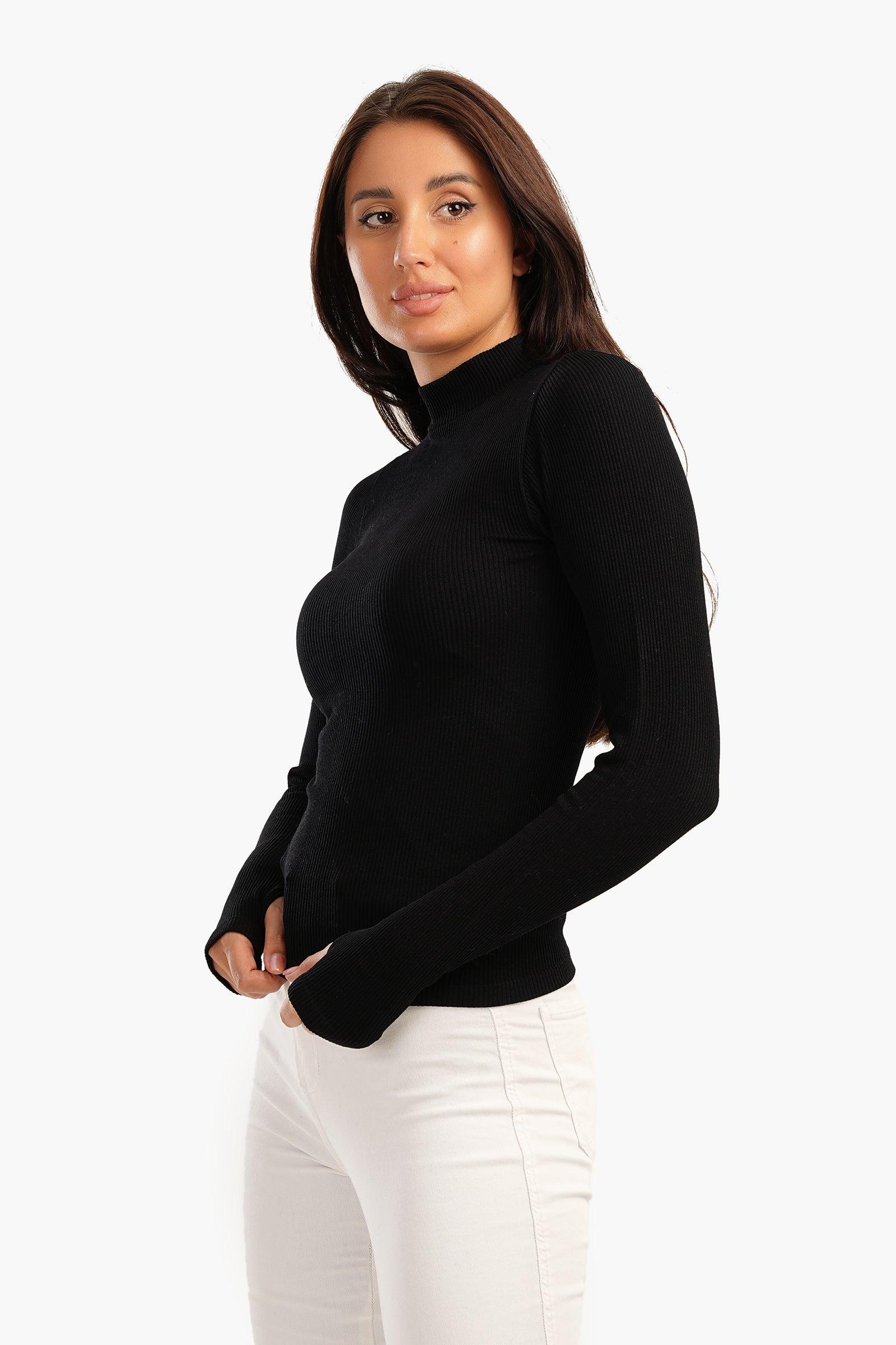 Top with Thumbhole cuffs - Carina - كارينا