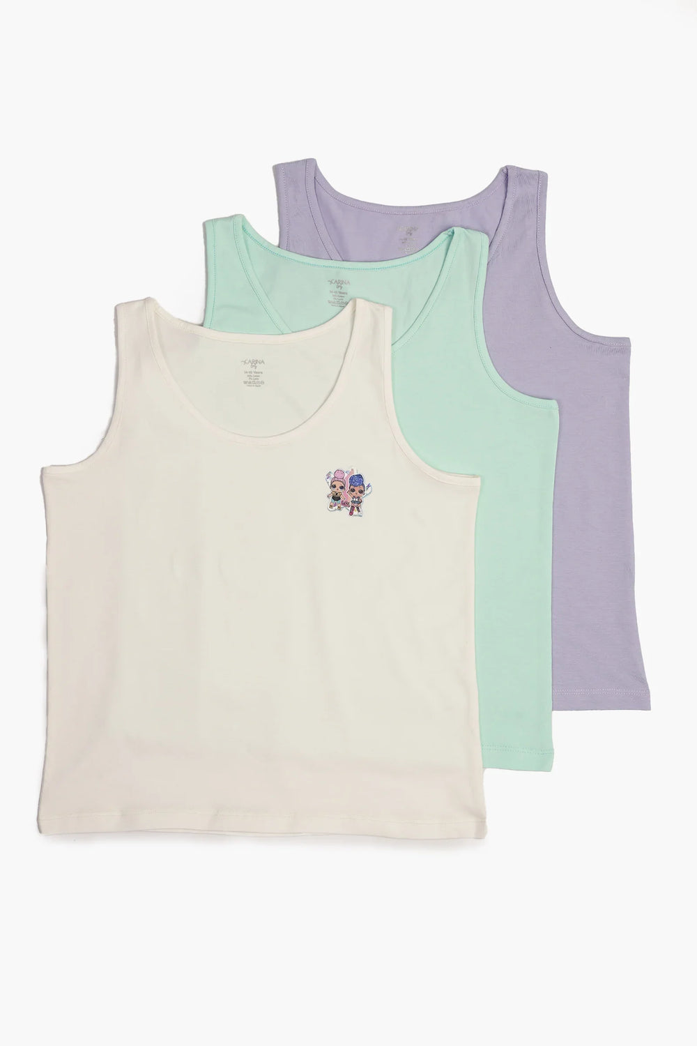 Pack of 3 Girly Basic Top