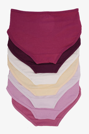 Pack of 7 Girly Brief Panties