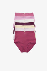 Pack of 7 Colored Full Brief Panties