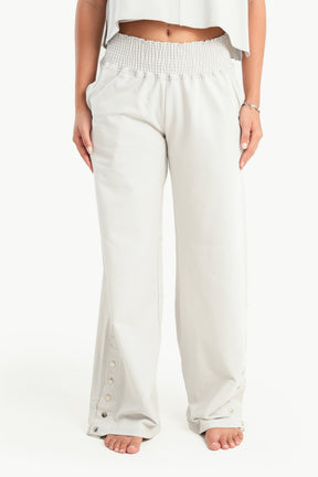 Pyjama Pants with Wide Waist