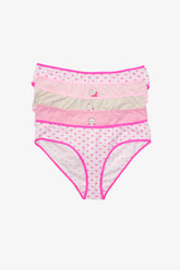 Pack of 5 Colored Full Brief Panties