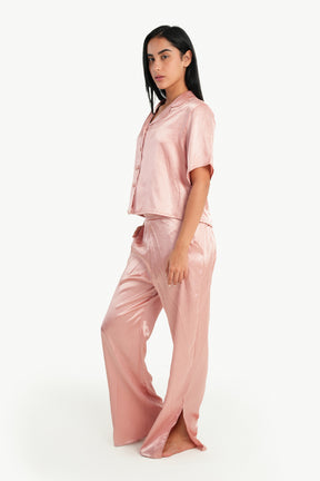 Satin Matching Pyjama Set