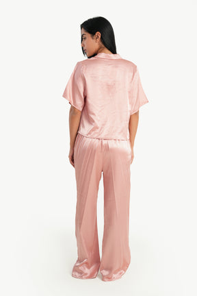 Satin Matching Pyjama Set