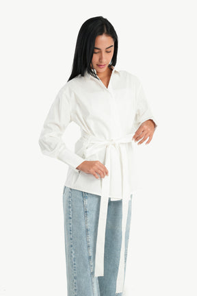 Shirt with Waist Belt