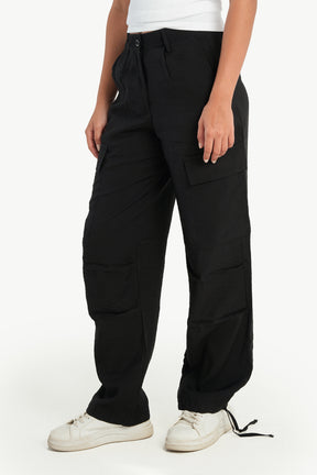 Cargo Pants with Drawstring