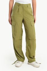 Cargo Pants with Drawstring