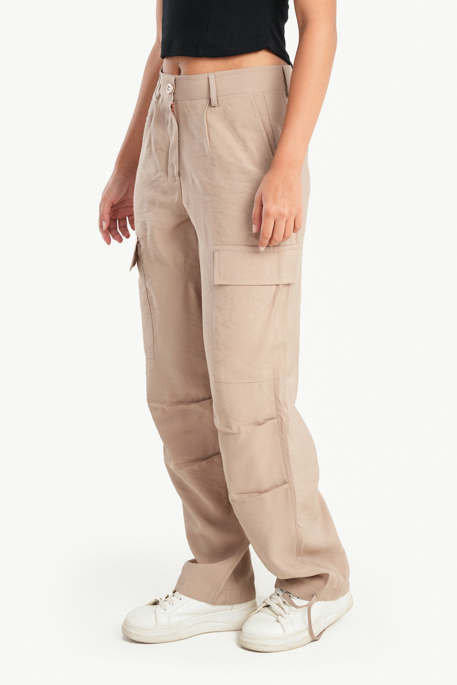 Cargo Pants with Drawstring