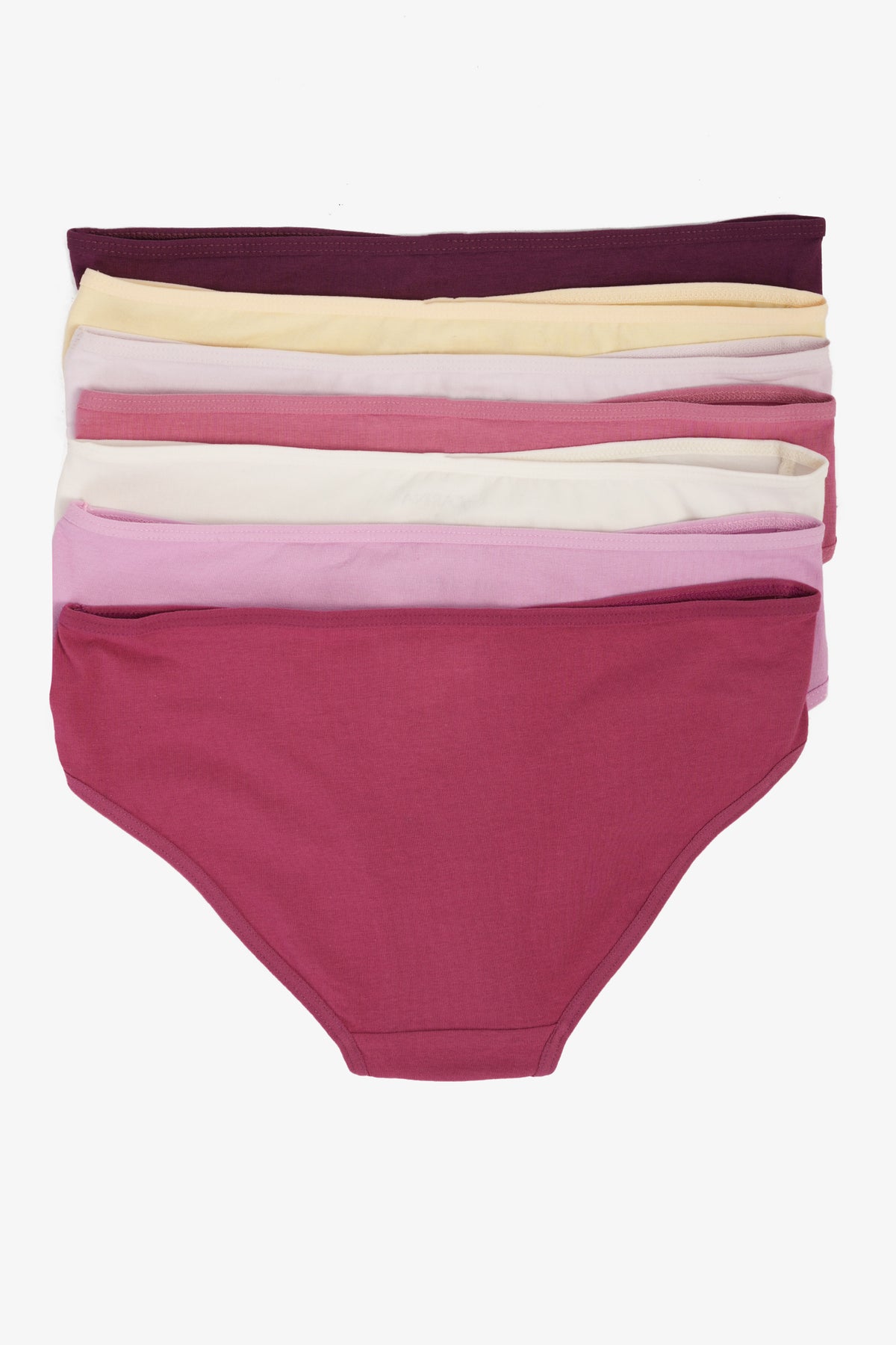 Pack of 7 Colored Bikini Panties