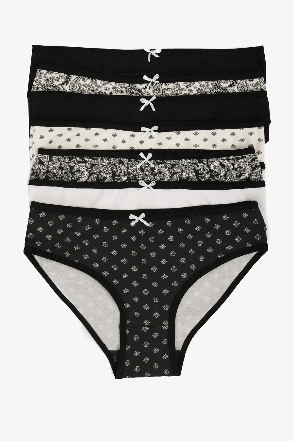 مجموعة من 7 بانتي بيكيني ملون