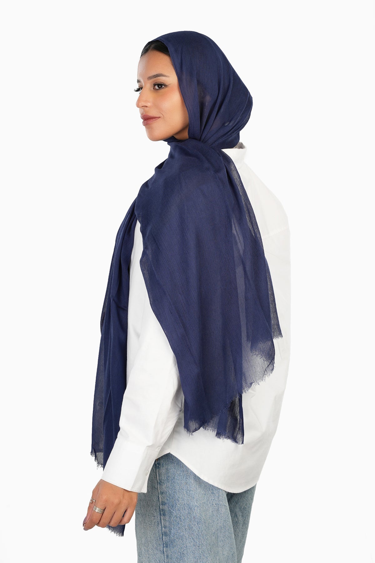 Cozy Crinkle Cotton Scarf