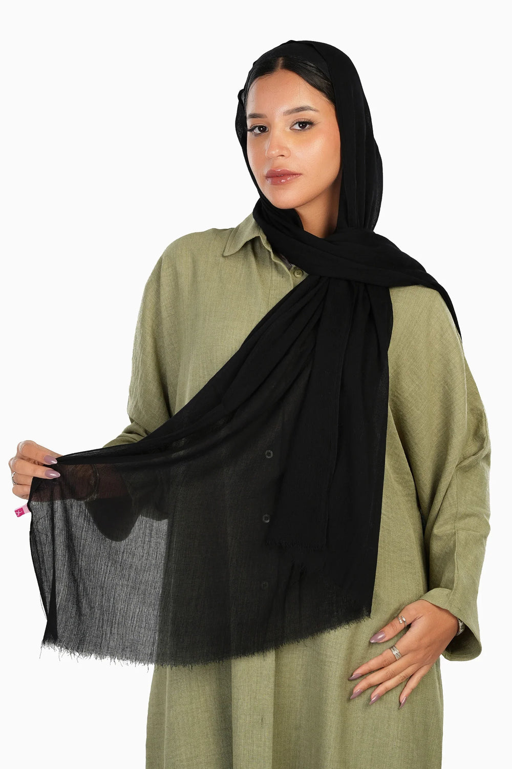 Cozy Crinkle Cotton Scarf